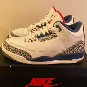 Jordan 3 Retro OG True Blue (2016) Size 8